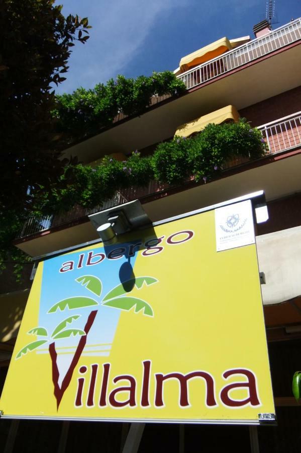 Albergo Villalma Rimini Exterior foto
